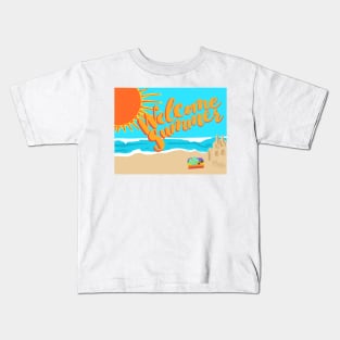Welcome Summer Kids T-Shirt